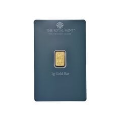 1 g investicinio aukso luitas - Su Gimtadieniu, The Royal Mint kaina ir informacija | Investicinis auksas, sidabras | pigu.lt