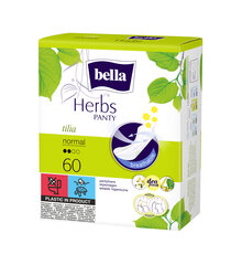 Ежедневные прокладки Bella Panty Herbs Tilia, 60 шт. цена и информация | Тампоны, гигиенические прокладки для критических дней, ежедневные прокладки | pigu.lt