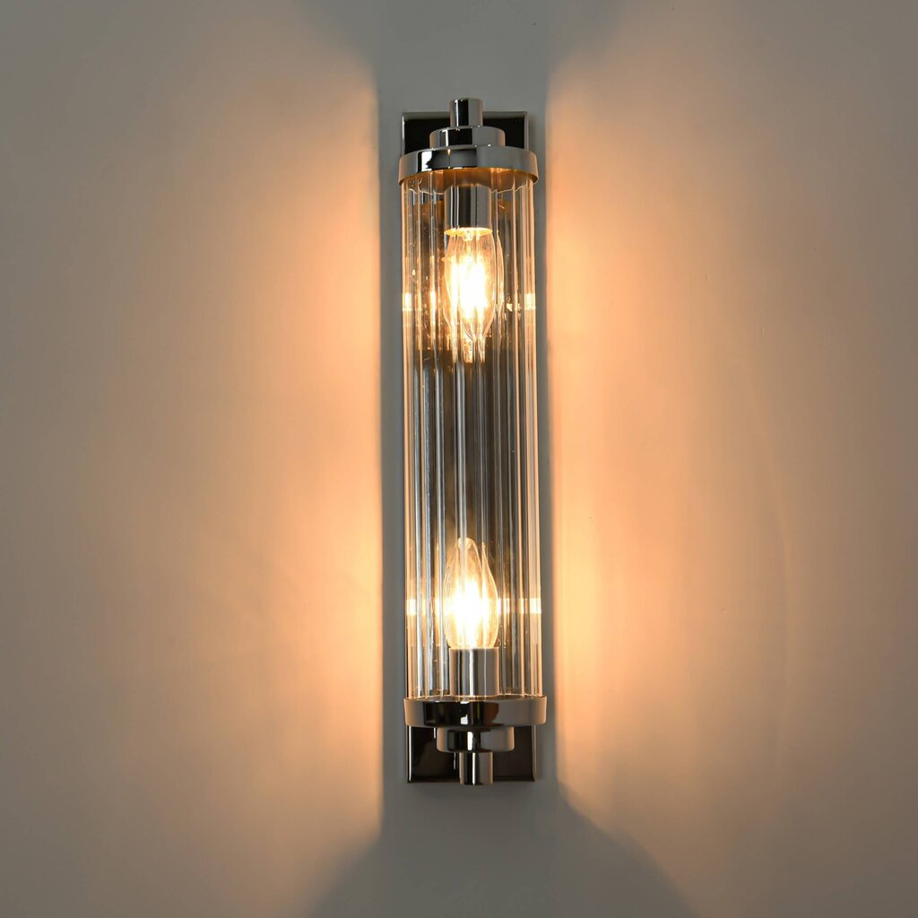 Light Prestige Lorenzo sieninis šviestuvas, chromas kaina ir informacija | Sieniniai šviestuvai | pigu.lt