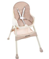 Детский обеденный стул 3 в 1, светло-розовый цена и информация | Стульчики для кормления | pigu.lt
