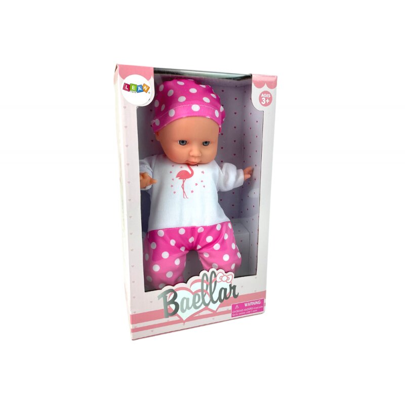 Lėlė kūdikis LeanToys, 30 cm kaina ir informacija | Žaislai mergaitėms | pigu.lt