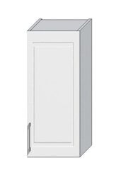 Кухонный шкаф Natalia White Gloss, белый цвет цена и информация | Кухонные шкафчики | pigu.lt