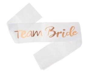 Аксессуар на девичник: лента «Team Bride», RV-STBR цена и информация | Праздничные декорации | pigu.lt