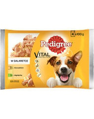 Корм Pedigree Vital Protection с бараниной и курицей, 52х100 г цена и информация | Консервы для собак | pigu.lt