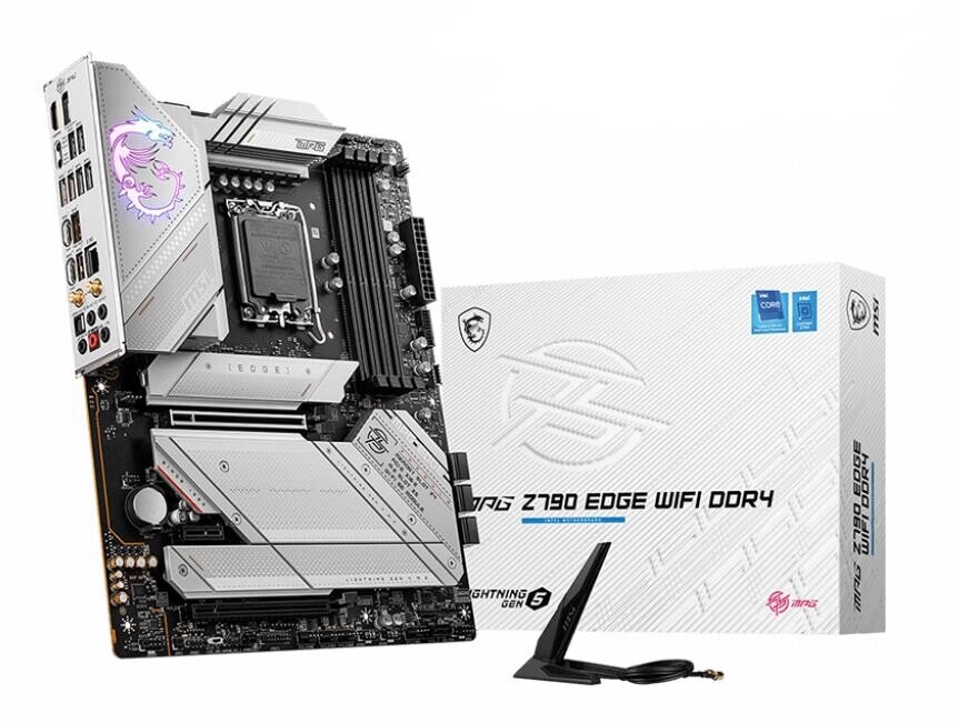 MSI Z790 S1700 ATX/MPG Z790 EDGE WIFI DDR4 цена и информация | Pagrindinės plokštės | pigu.lt