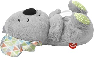 Fisher-Price HBP87 Snooze Koala, музыкальная игрушка, имитирующая дыхательные движения цена и информация | Игрушки для малышей | pigu.lt