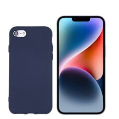 Мягкий-матовый силиконовый чехол-крышка Vennus для Apple iPhone 14 Pro, темно-синий цена и информация | Чехлы для телефонов | pigu.lt