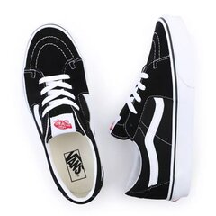 Мужские замшевые кроссовки Vans SK8-Low 0A4UUK6BT*01, черные/белые, 192828701594 цена и информация | Vans Одежда, обувь и аксессуары | pigu.lt