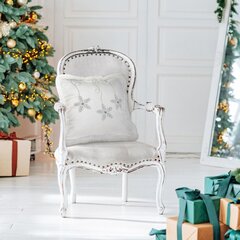 Kalėdinis dekoratyvinės pagalvėlės užvalkalas Angel kaina ir informacija | Dekoratyvinės pagalvėlės ir užvalkalai | pigu.lt