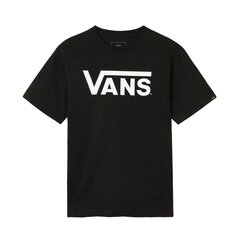 Детская футболка Vans Classic VN000IVF*Y28, черная/белая, 757969005774 цена и информация | Рубашки для мальчиков | pigu.lt