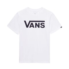 Детская футболка Vans Classic VN000IVF*YB2, белая/черная 757969006276 цена и информация | Рубашки для мальчиков | pigu.lt