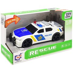 Игрушечная машинка City Service Rescue, Police, A1116-3 цена и информация | Игрушки для мальчиков | pigu.lt