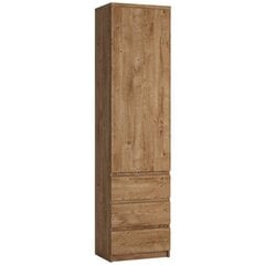 Шкаф Atrium Fribo, коричневый цена и информация | Шкафы | pigu.lt