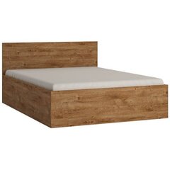 Кровать Aatrium Fribo, 140x200 см, коричневая цена и информация | Кровати | pigu.lt