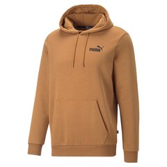 Мужская толстовка Puma Ess Small Logo Hoodie 586691 96, коричневая цена и информация | Мужская спортивная одежда | pigu.lt