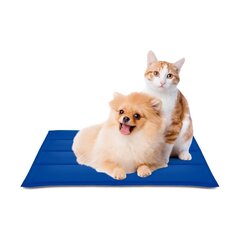 Nayeco šunų kilimėlis Cool Mat, mėlynas, 50 x 40 cm kaina ir informacija | Guoliai, pagalvėlės | pigu.lt