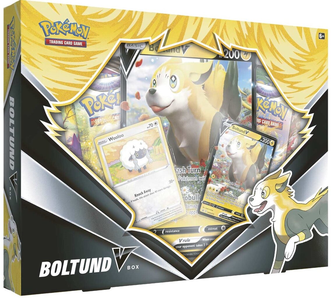 Pokemon TCG - Boltund V Box kaina ir informacija | Stalo žaidimai, galvosūkiai | pigu.lt