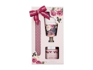 Rinkinys Baylis & Harding Royale Garden: rankų kremas, 50 ml + mirkymo priemonė, 70g + nagų dildė kaina ir informacija | Kūno kremai, losjonai | pigu.lt