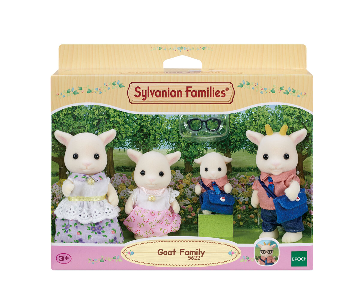 Ožkyčių šeimynėlė Sylvanian Families kaina ir informacija | Žaislai mergaitėms | pigu.lt