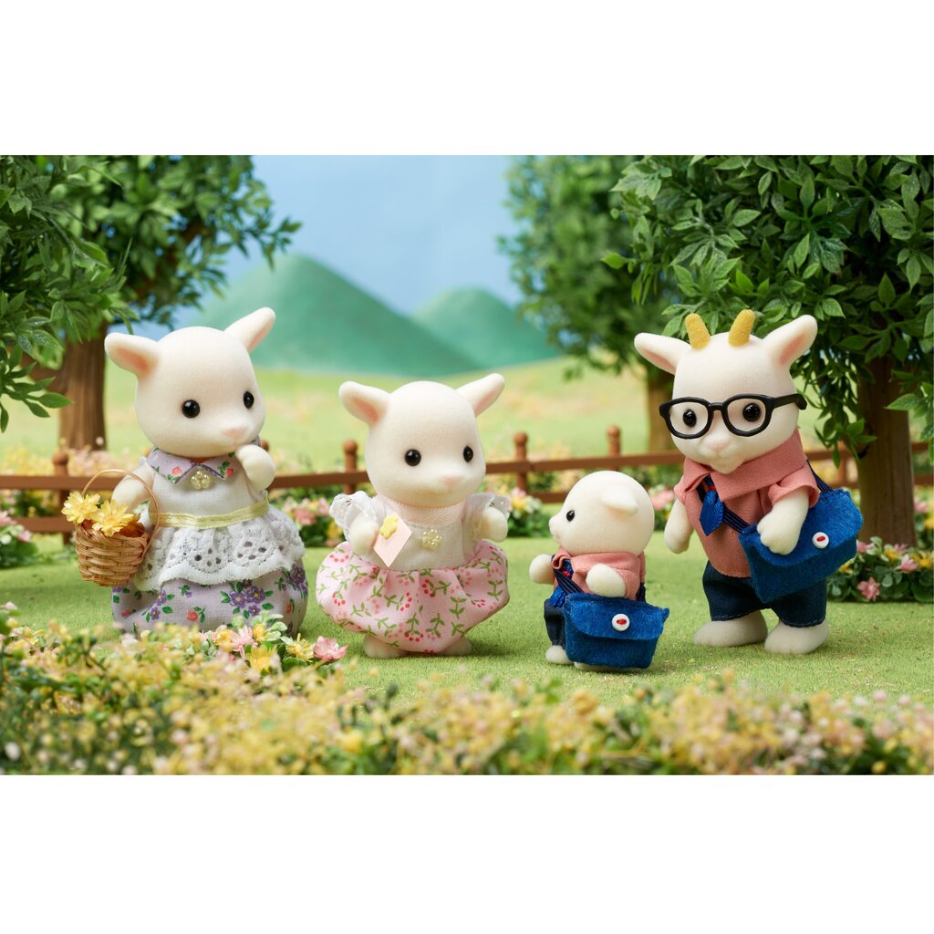 Ožkyčių šeimynėlė Sylvanian Families kaina ir informacija | Žaislai mergaitėms | pigu.lt