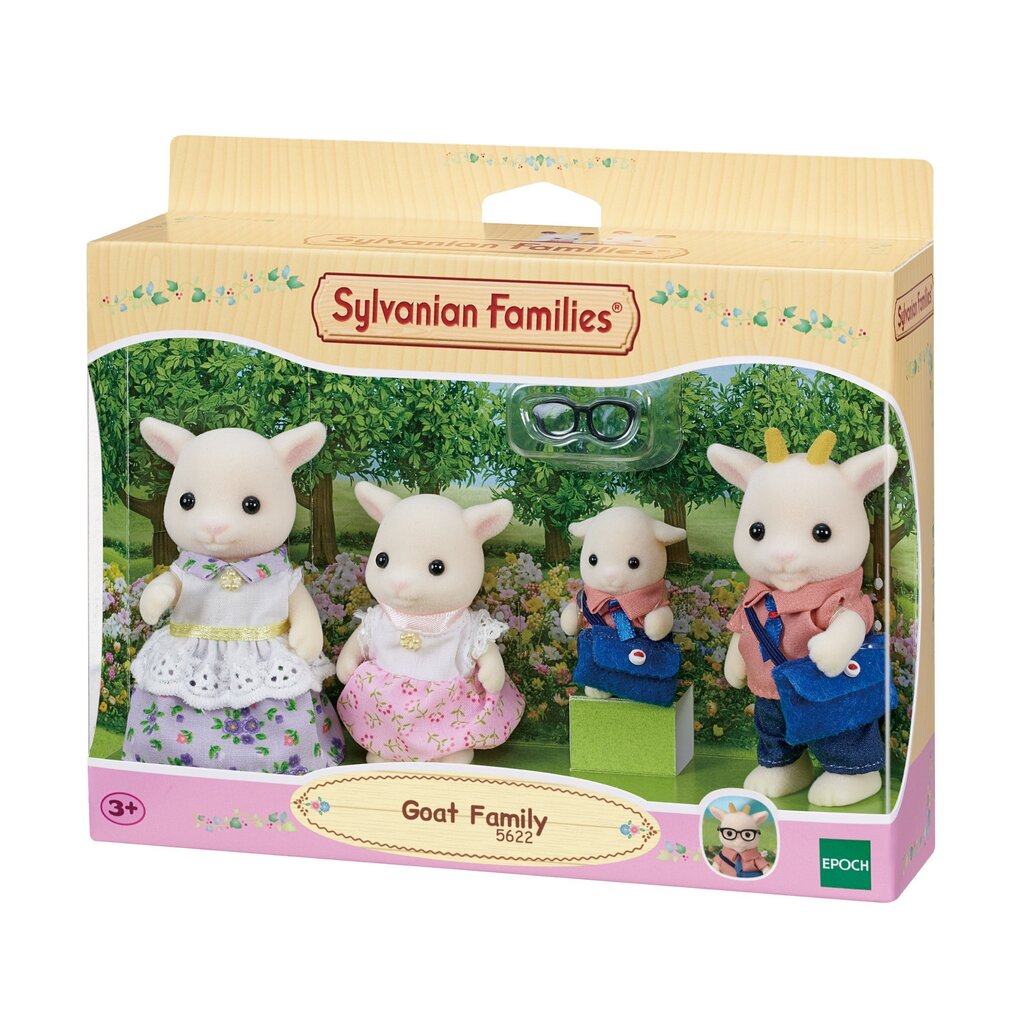 Ožkyčių šeimynėlė Sylvanian Families kaina ir informacija | Žaislai mergaitėms | pigu.lt