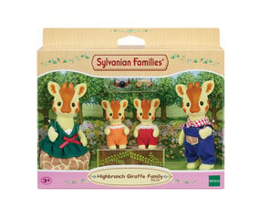 Žirafų šeimynėlė Sylvanian Families kaina ir informacija | Žaislai mergaitėms | pigu.lt