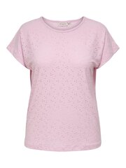 Marškinėliai moterims Only Carmakoma 15227274,rožiniai kaina ir informacija | Marškinėliai moterims | pigu.lt