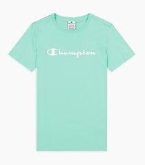 Marškinėliai moterims Champion, žali kaina ir informacija | Champion Apranga, avalynė, aksesuarai | pigu.lt