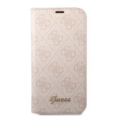 Guess PC/TPU 4G Metal Camera Outline Book Case for iPhone 14 Plus Pink цена и информация | Чехлы для телефонов | pigu.lt