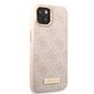 Guess PU 4G MagSafe Compatible Case skirtas iPhone 14 Plus, rožinis kaina ir informacija | Telefono dėklai | pigu.lt