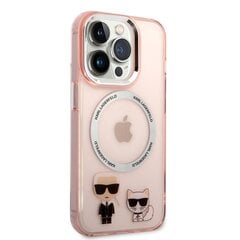 Чехол Karl Lagerfeld MagSafe Compatible Case Karl and Choupette для iPhone 14 Pro Max  цена и информация | Чехлы для телефонов | pigu.lt