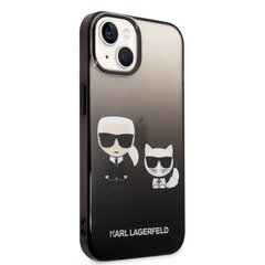 Чехол Karl Lagerfeld Gradient Karl and Choupette Case для iPhone 14 цена и информация | Чехлы для телефонов | pigu.lt