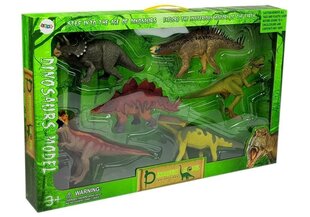 Dinozaurų figūrėlių rinkinys Stegosaurus, 6vnt. kaina ir informacija | Žaislai berniukams | pigu.lt