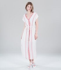 Vila женское платье 14075273*01, натурально-белый/красный 5713788686940 цена и информация | Vila Одежда, обувь и аксессуары | pigu.lt