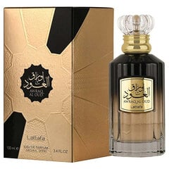 Kvapusis vanduo Lattafa Awraq Al Oud EDP moterims/vyrams, 100 ml kaina ir informacija | Kvepalai moterims | pigu.lt