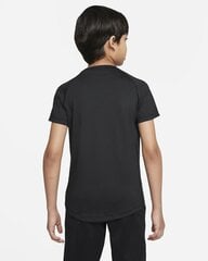 Nike детская футболка DM8528*010, черный 195245228293 цена и информация | Рубашки для мальчиков | pigu.lt