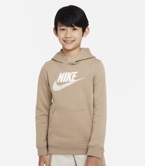 Nike детская спортивная кофтa Sportswear Club CJ7861*247, бежевый 195871715198 цена и информация | Свитеры, жилетки, пиджаки для мальчиков | pigu.lt