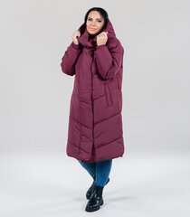 Noisy May куртка женская 250г 27017065*04, тёмно-красный 5715307398792 цена и информация | Женские куртки | pigu.lt