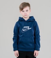 Nike Детская толстовка NSW Club  DR9181*410, тёмно-синий 196147058810 цена и информация | Свитеры, жилетки, пиджаки для мальчиков | pigu.lt
