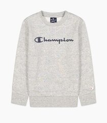 Champion детская толстовка  305360*EM021, светло-серый 8054112597066 цена и информация | Свитеры, жилетки, пиджаки для мальчиков | pigu.lt