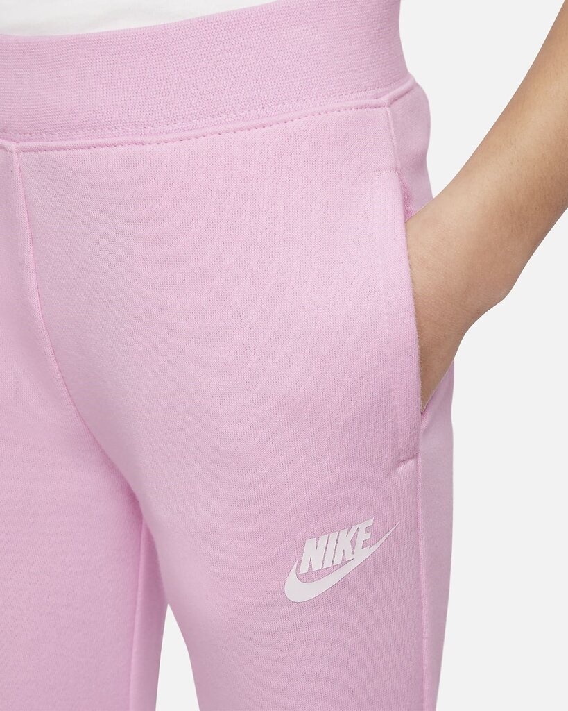 Nike vaikiškos sportinės kelnės 36I255*A9Y, rožinis 742728958484 цена и информация | Kelnės mergaitėms | pigu.lt