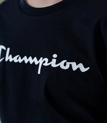 CHAMPION ДЕТСКАЯ ФУТБОЛКА 305365*KK001, черный 8053305812986 цена и информация | Рубашки для мальчиков | pigu.lt