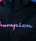 Champion vaikiškas sporto rinkinys 404502*KK001, juodas 8054112664225 kaina ir informacija | Megztiniai, bluzonai, švarkai mergaitėms | pigu.lt