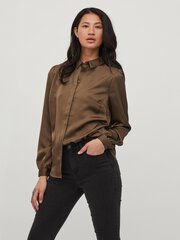 Vila женская блузка 14063320*01, коричневый/croco 5713789221225 цена и информация | Женские блузки, рубашки | pigu.lt