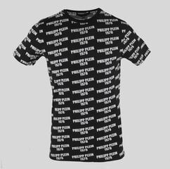 Marškinėliai vyrams Philipp Plein UTPG21 366473, juodi цена и информация | Мужские футболки | pigu.lt