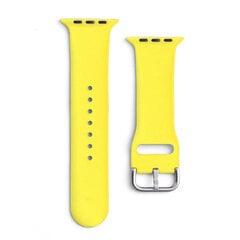 Hurtel Watch Band Yellow цена и информация | Аксессуары для смарт-часов и браслетов | pigu.lt