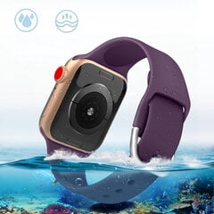 Сменный ремешок для Apple Watch 8/7/6/5/4/3/2/SE (45/44/42мм) Фиолетовый цена и информация | Аксессуары для смарт-часов и браслетов | pigu.lt