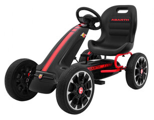 Миниатюрный картинг Gokart ABARTH, черный цена и информация | Игрушки для мальчиков | pigu.lt