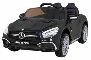Dvivietis vaikiškas elektromobilis Mercedes Benz AMG SL65 S, juodas kaina ir informacija | Elektromobiliai vaikams | pigu.lt