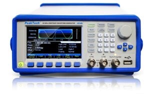 2CH генератор сигналов произвольной формы PeakTech® P 4046, 1 мкГц -160 МГц цена и информация | Источник питания | pigu.lt